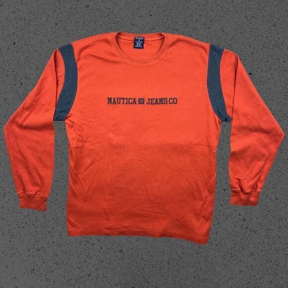 Nautica Other - Vintage Nautica color block shirt sweatshirt